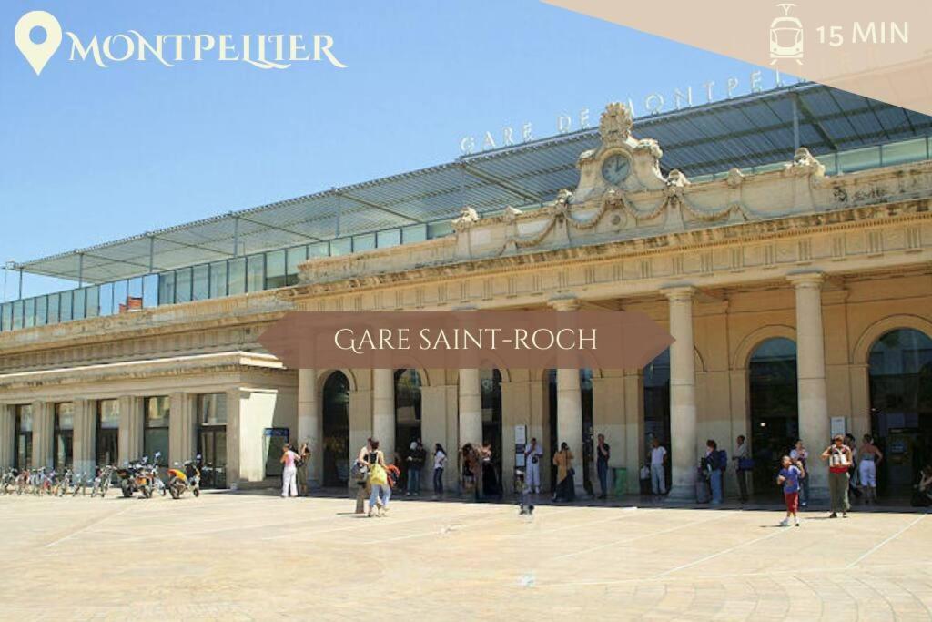 027-Maison, 2Chambres, Jardin, Parking, Central Montpellier Luaran gambar